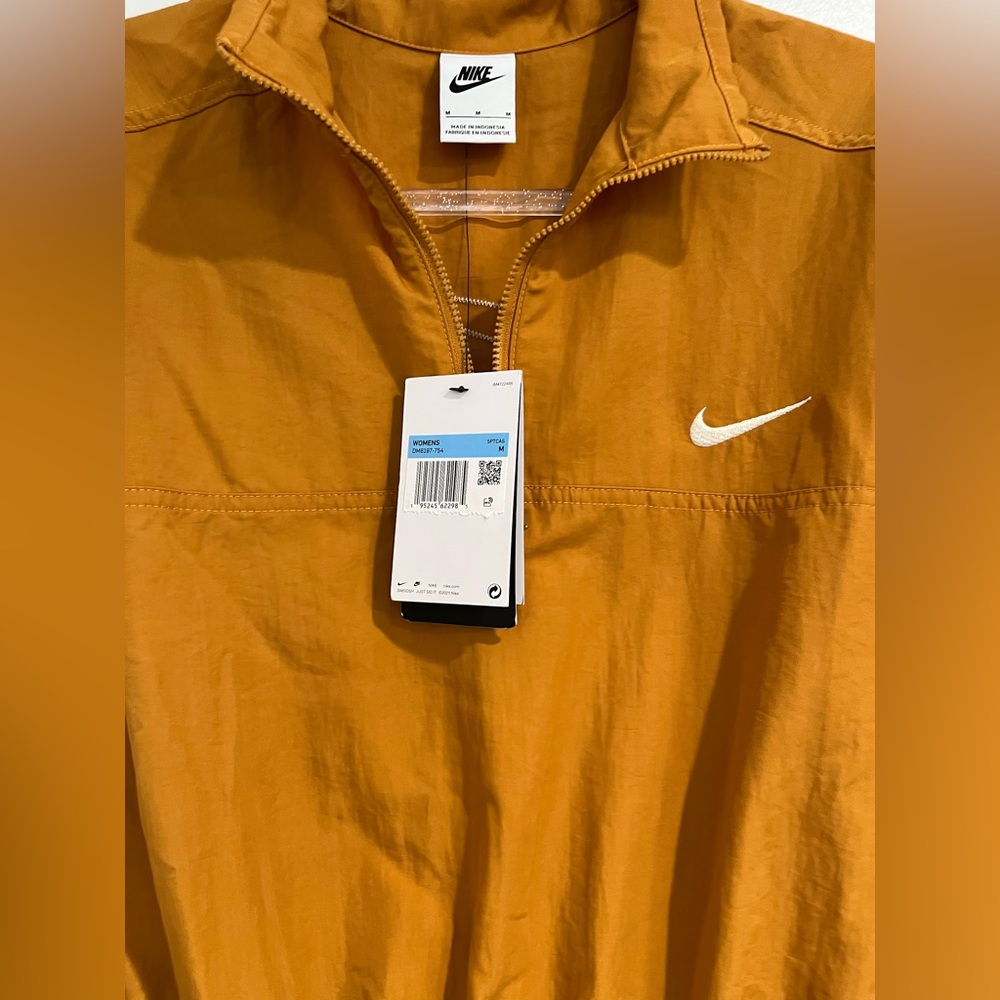 Nike Swooshwear Nylon‎ Desert Ochre/Orange Dress Sz. M NWT - Picture 5 of 13